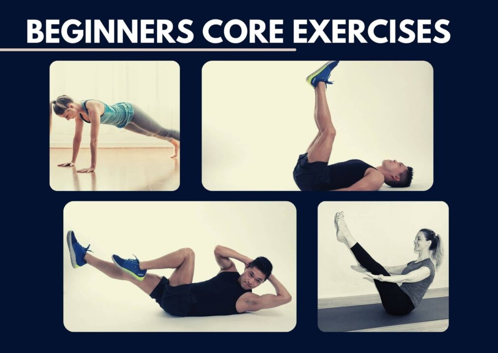 beginners core exercises