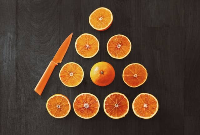 oranges for beta-carotene